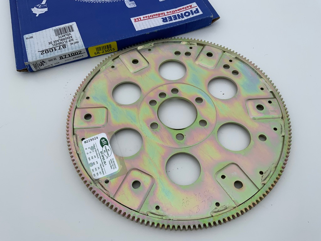 871002 Pioneer Flexplate 2Piece Rear Main 168Tooth SBC