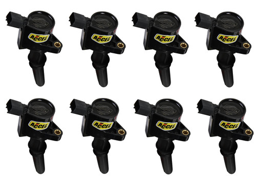 140032K-8 Accel Ignition Coil - SuperCoil - Ford 2 valve modular engine - 4.6/5.4/6.8L - Black - 8 Pack