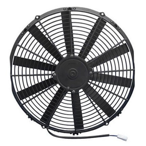 30100400 SPAL® 16" Electric Fan Puller Low Profile 1298 CFM 10 Straight blades