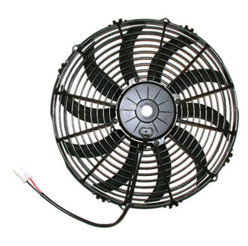 30102045 SPAL® 13" Electric Fan Pusher 1682CFM 10-blade curved blade