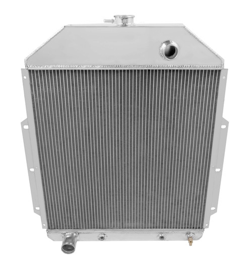 FB207 Frostbite Aluminum Radiator 4-Row 42-52 Ford 1/2-1 ton P/U w/Ford V8