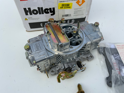 0-80592S - Holley 4150 Supercharger Carburetor 600 cfm Manual Choke Dual Inlet