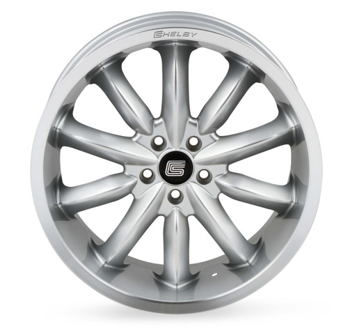 CS56V2-215455-S Carroll Shelby Wheels 20 x 11 in 5 x 114.3 55mm Offset Silver