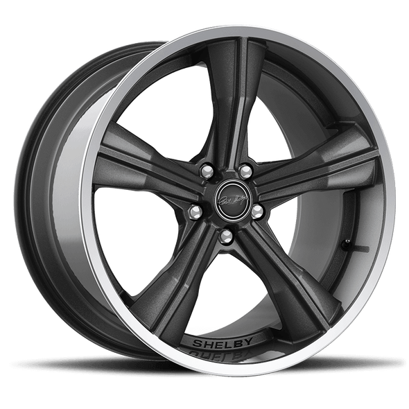 CS11-295530-G Carroll Shelby Wheels 20 x 9.5 in 5 x 114.3 40mm Offset Gunmetal