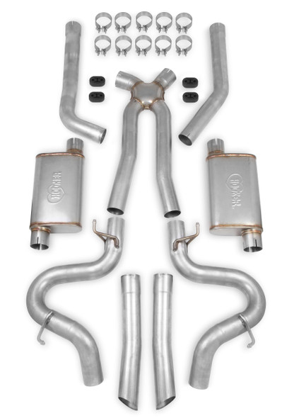 70501364-RHKR Hooker BlackHeart 3" Header Back Exhaust System 1978-87 GM G-Body