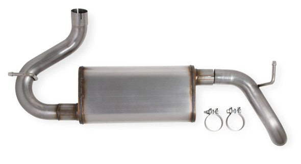 70405401-RHKR Hooker BlackHeart Axle-Back Exhaust 2007-18 Wrangler JK 3.8L/3.6L