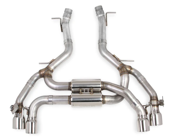 70401319-RHKR Hooker BlackHeart 3" Axle-Back Exhaust 16-21 Camaro SS 6MT V8 6.2L