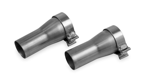 42107HKR Hooker BlackHeart Adapter Kit connects  3" Collector to 2.5" Exhaust
