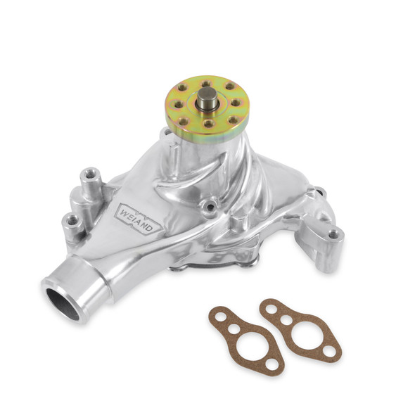 9240P Weiand SBC Small Block Chevy Polished Long Engine Water Pump