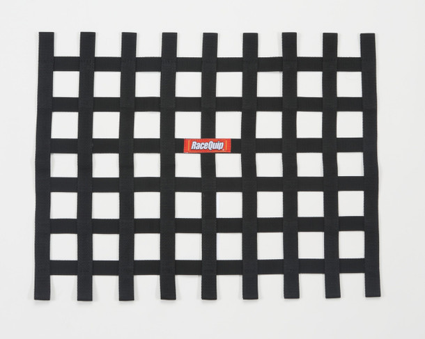 721005RQP Racequip  RIBBON WINDOW NET BLACK