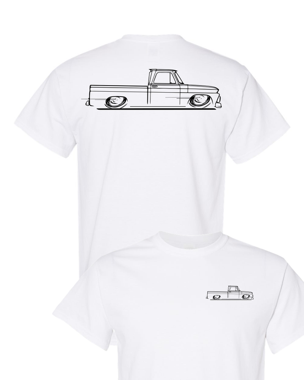 63-66 Chevy Truck Silhouette T-Shirt