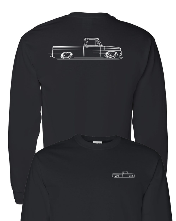 63-66 Chevy Truck Silhouette T-Shirt