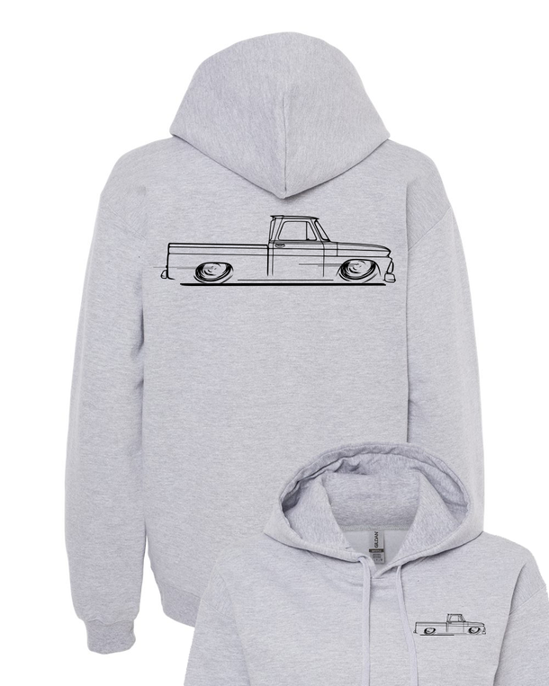 63-66 Chevy Truck Silhouette T-Shirt