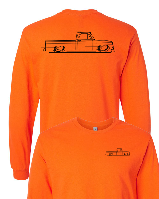 63-66 Chevy Truck Silhouette T-Shirt