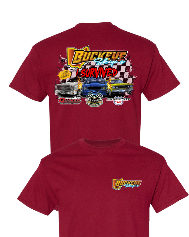 2025 Buckeye Skips - I Survived Event T-Shirt