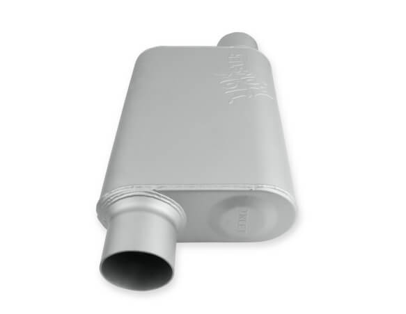 43043-FM FLOWMONSTER 3" OFFSET INLET / 3" OFFSET OUTLET 2 Chamber Muffler