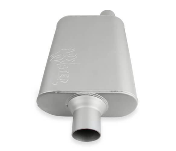 42441-FM FLOWMONSTER 2.25" OFFSET INLET / 2.25" CENTER OUTLET 2 Chamber Muffler