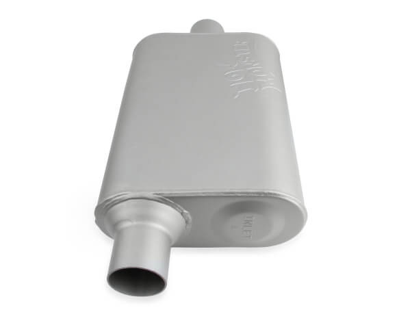 42441-FM FLOWMONSTER 2.25" OFFSET INLET / 2.25" CENTER OUTLET 2 Chamber Muffler
