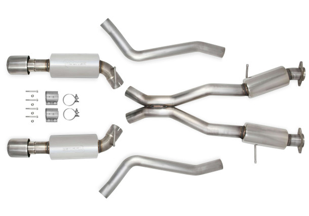70505307-RHKR Hooker BlackHeart Cat-Back Exhaust 12-20 Grand Cherokee SRT8 6.4L