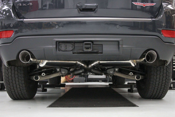 70505306-RHKR Hooker BlackHeart Cat-Back Exhaust 2011-20 Grand Cherokee V8 5.7L
