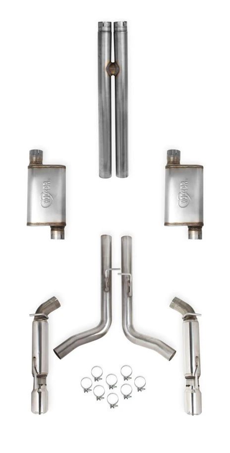 70502323-RHKR Hooker BlackHeart Cat-Back Exhaust 12-14 SRT8 Charger & 300C 6.4L