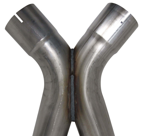705014138RHKR Hooker BlackHeart Engine Swap 3" Turn Down Exhaust 1994-04 Mustang