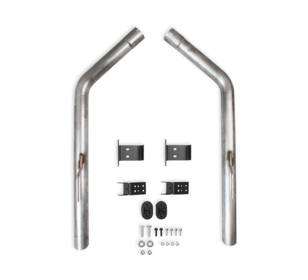 70401330-RHKR Hooker BlackHeart 2.5" Rear Exit Tailpipe Kit 1978-1988 GM G-Body