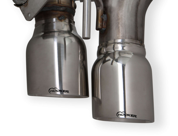 70401319-RHKR Hooker BlackHeart 3" Axle-Back Exhaust 16-21 Camaro SS 6MT V8 6.2L
