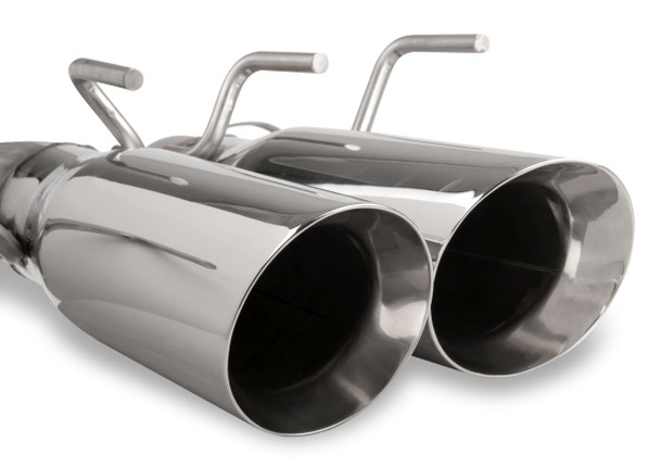 70401303-RHKR Hooker BlackHeart 3" Axle-Back Exhaust 2010-2013 Camaro SS V8 6.2L