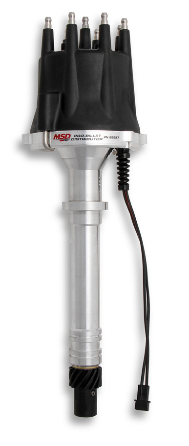 85557 MSD Chevy V8 Pro-Billet Distributor w/Black Cap