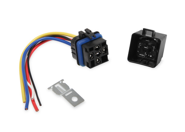 89611 MSD SPST Relay w/Socket Harness