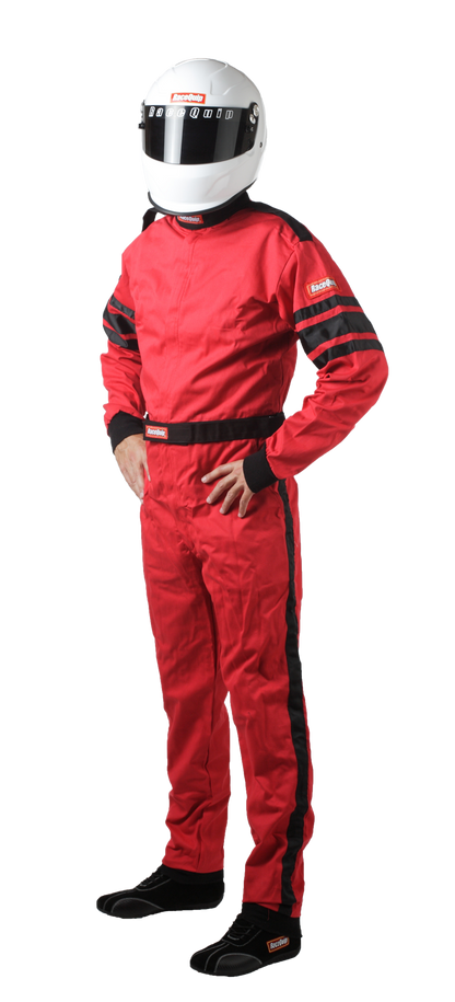 110018RQP Racequip  SFI-1 1-L SUIT  RED 3X-LARGE