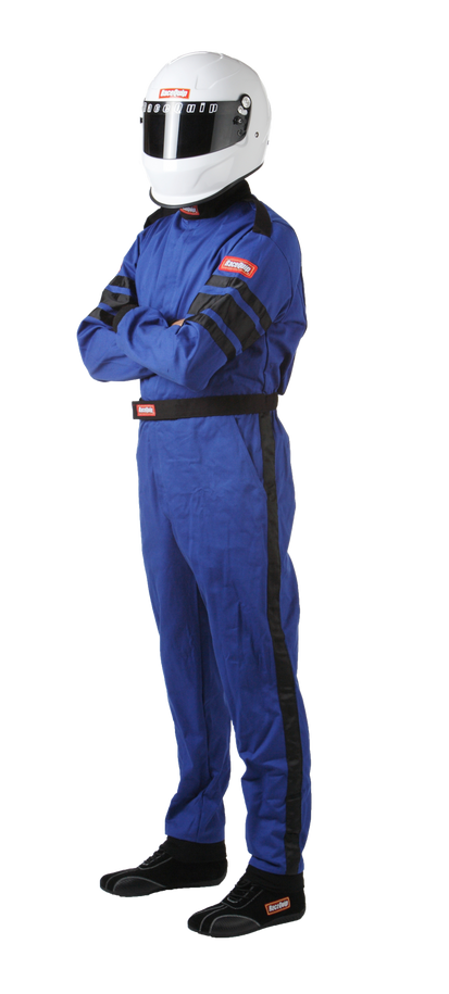 110027RQP Racequip  SFI-1 1-L SUIT  BLUE 2X-LARGE