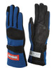 355026RQP Racequip  2-LYR SFI-5 GLOVE XLG BLUE