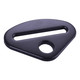 700905RQP Racequip  BLK 2 in. BOLT ON BELT END DELTA SHORT B
