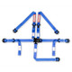 709029RQP Racequip  JR L & L 5PT HARNESS BLUE