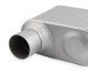 42513-FM FLOWMONSTER 2.5" OFFSET INLET / 2.5" OFFSET OUTLET 1 Chamber Muffler