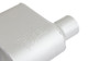 42513-FM FLOWMONSTER 2.5" OFFSET INLET / 2.5" OFFSET OUTLET 1 Chamber Muffler