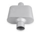 42510-FM FLOWMONSTER 2.5" CENTER INLET / 2.5" CENTER OUTLET 1 Chamber Muffler