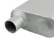 42441-FM FLOWMONSTER 2.25" OFFSET INLET / 2.25" CENTER OUTLET 2 Chamber Muffler