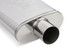 14329-FM FLOWMONSTER Stainless Muffler- 3" CENTER IN/3" OFFSET OUT
