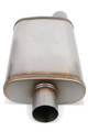 11226-FM FLOWMONSTER Stainless Muffler- 2.5" CENTER IN/2.5" OFFSET OUT