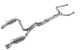 70501432-RHKR Hooker BlackHeart 2.5" Cat-Back Exhaust 98-02 Camaro/Firebird 5.7L