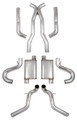 70501362-RHKR Hooker BlackHeart 3" LS-Swap Exhaust System 1968-1972 GM A-Body