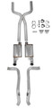 70501340-RHKR Hooker BlackHeart LS Swap 3" Header-Back Exhaust DSE 70-74 Camaro