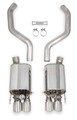 70401329-RHKR Hooker BlackHeart 3" Axle-Back Exhaust 2006-2013 Z06 Corvette