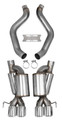 70401315-RHKR Hooker BlackHeart 3" Axle-Back Exhaust 2009-2013 C6 Chevy Corvette