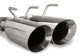 70401303-RHKR Hooker BlackHeart 3" Axle-Back Exhaust 2010-2013 Camaro SS V8 6.2L