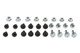 12618HKR Hooker BlackHeart LS Engine Mount Brackets GM 67-69 F-Body/68-74 X-Body
