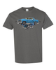 T-Shirt - 67 Nova drag car -Blue